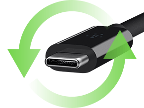 Connect your device to 4K displays, HDTVs, and any other display equipped with an HDMI port