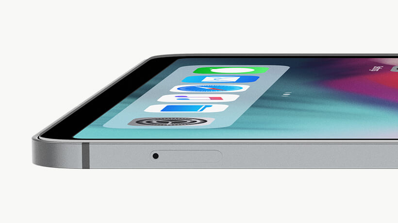 iPad 12.9 一角特寫